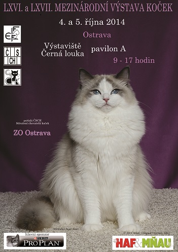 Plakat MVK Ostrava říjen 2014